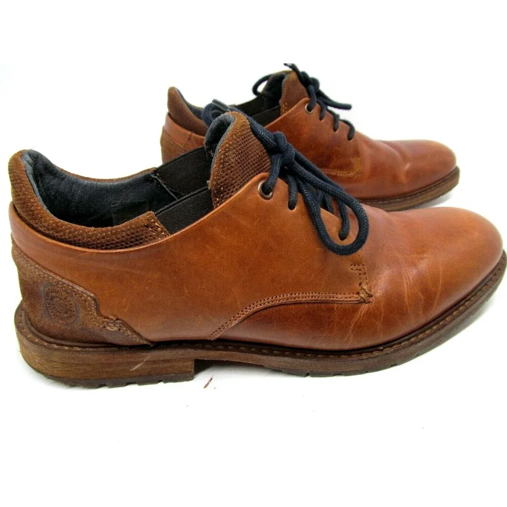 BullBoxer Brandyn Lace Up  Leather Derbys  Mens Shoes Size US 8 D